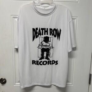 Death Row Records White T-Shirt